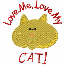 Cats Embroidery Design 7 Cats Embroidery Design 7